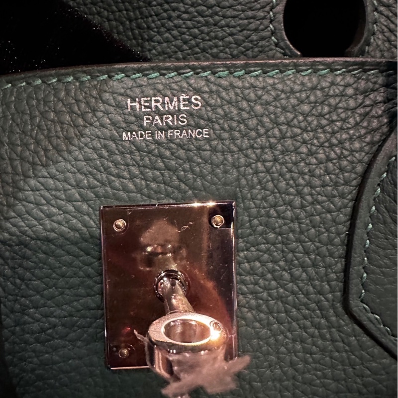 Hermès Birkin 30 Togo A Z6 銀-8