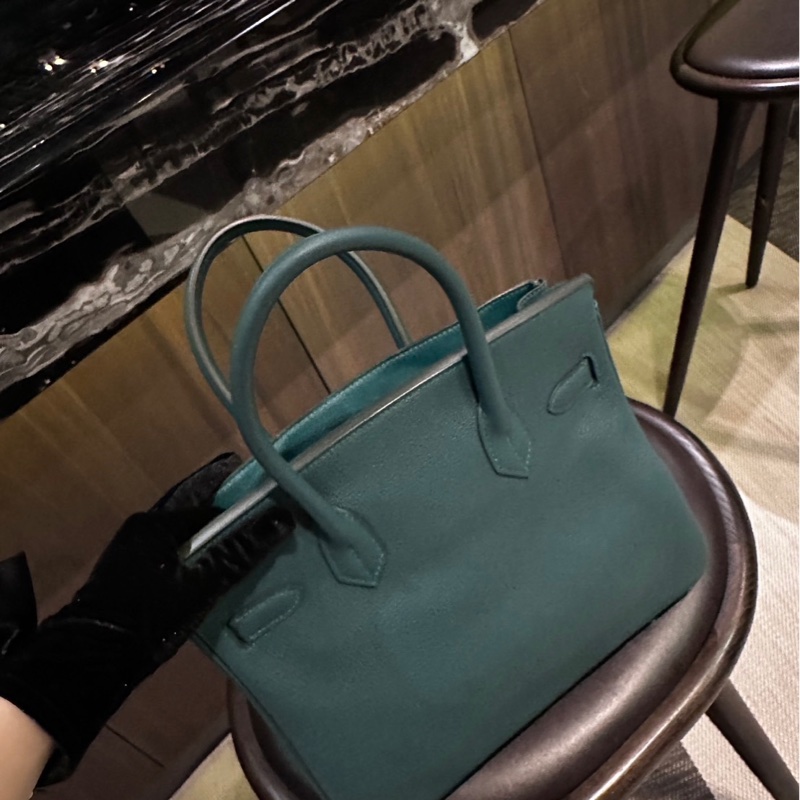 Hermès Birkin 30 Togo A Z6 銀-9
