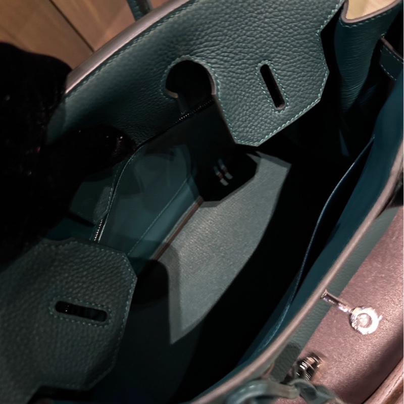 Hermès Birkin 30 Togo A Z6 銀-11