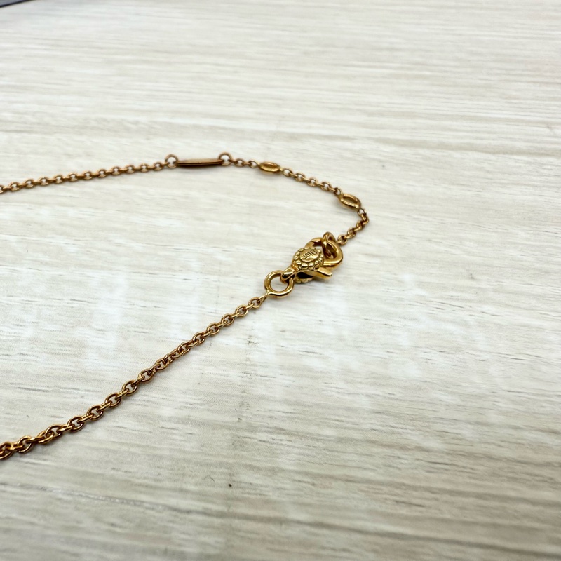 DIOR 18K金色青金石八芒星帶鑽手鍊-12