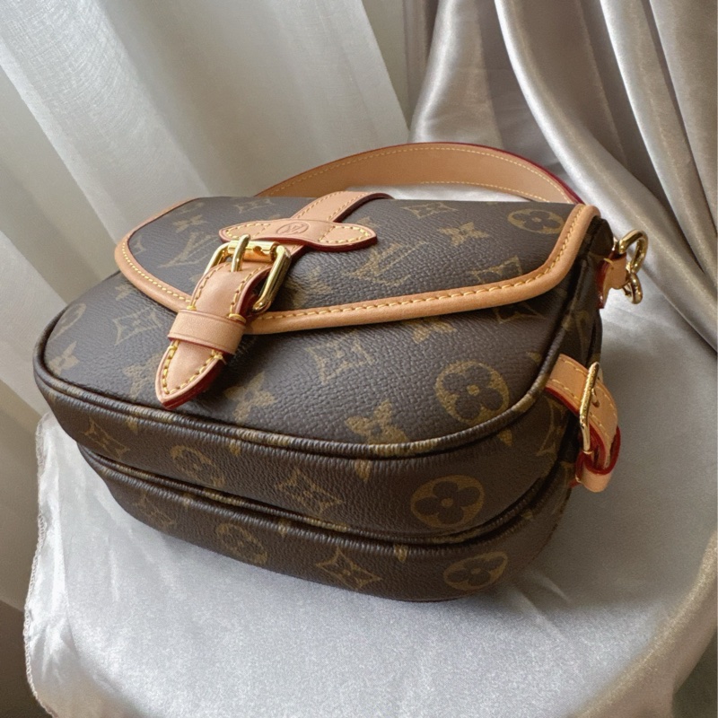 LV SaumurBB🍊雙子星-兩用肩背包-側背包🤎🤎芯片款-4