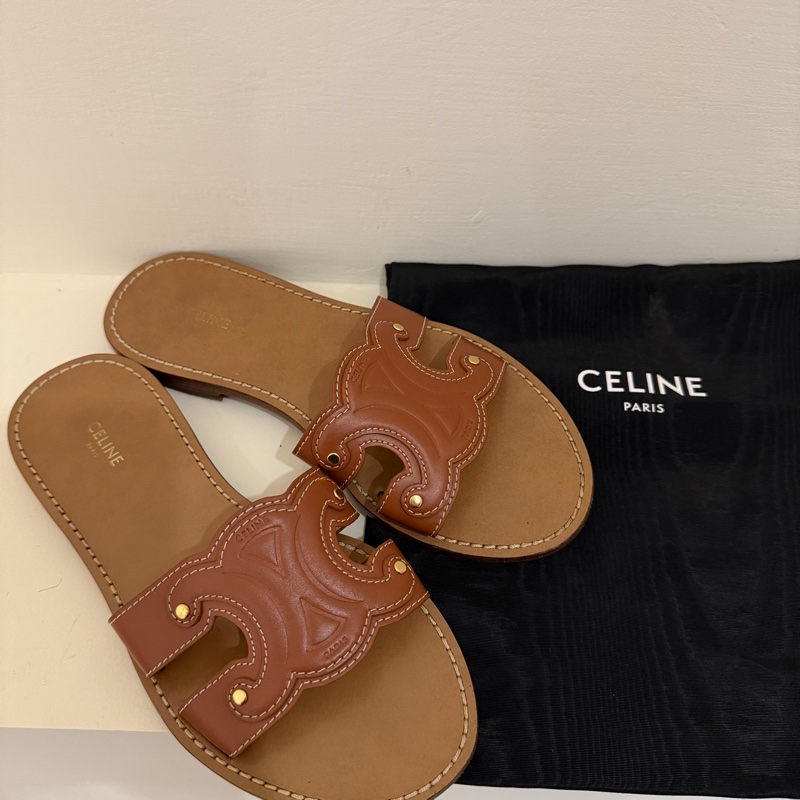 CELINE TRIOMPHE穆勒鞋-7