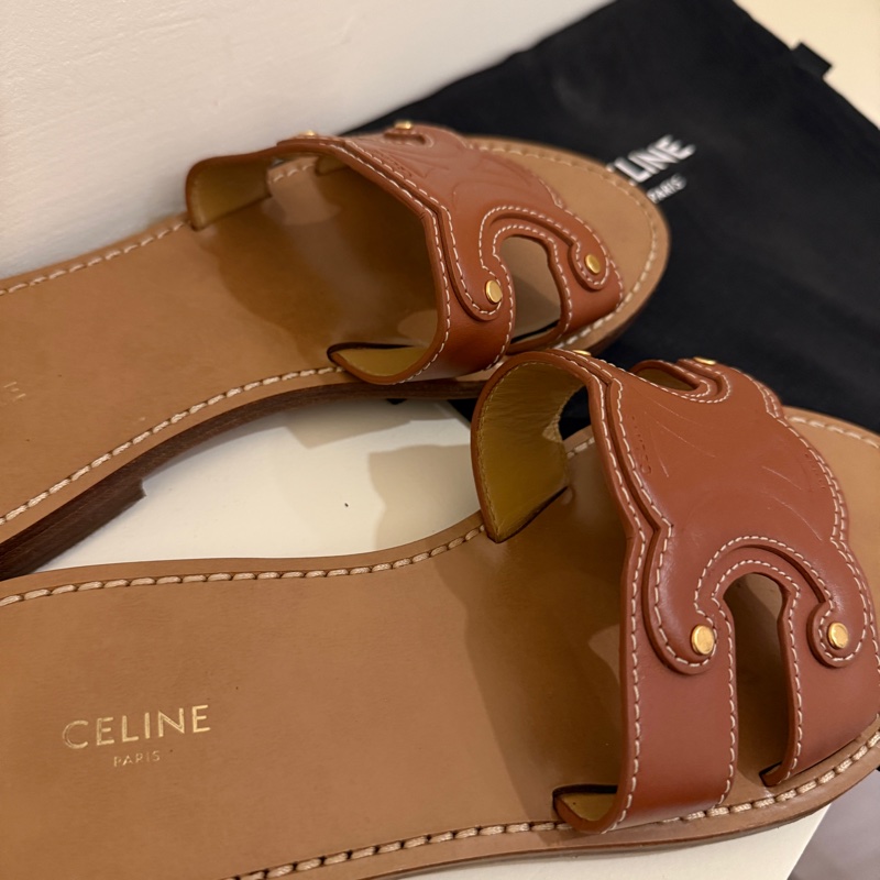 CELINE TRIOMPHE穆勒鞋-11