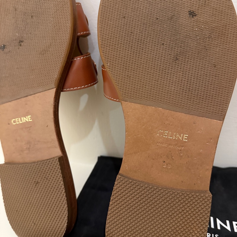 CELINE TRIOMPHE穆勒鞋-14