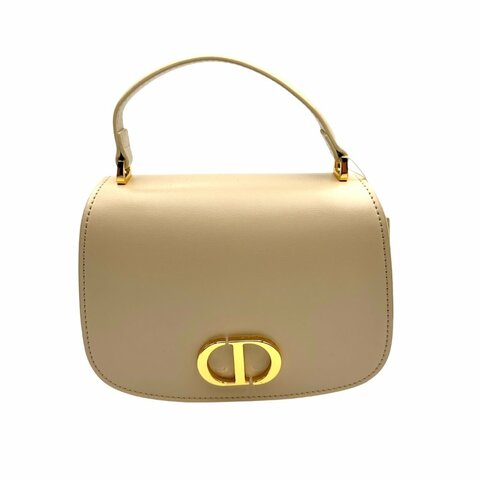 【美收精品】DIOR 米色單肩包 B-411【隔月月中將轉賣至日本 上架期限30天】