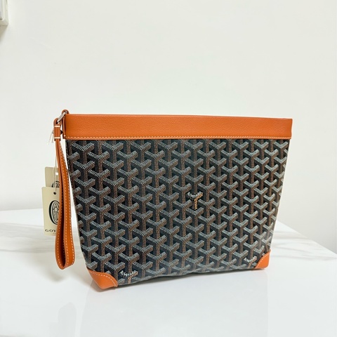 Goyard Conti Pouch 經典黑棕色 全新品