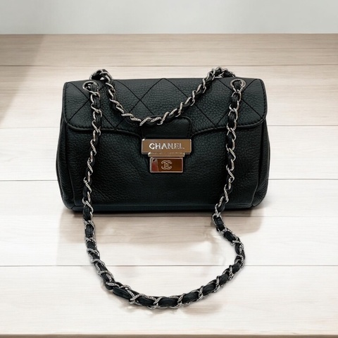 莉亞精品♡ Chanel vintage 口蓋包 二手美包