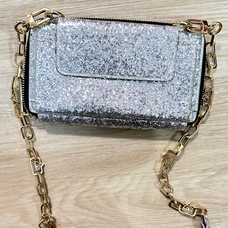 Chiara Ferragni 眨眼長夾-斜揹/側揹/手拿三用包-6