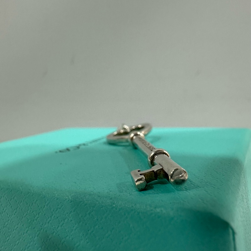 Tiffany & co 愛心鑰匙項鍊 925銀-4