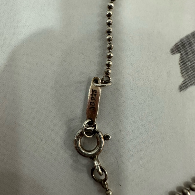 Tiffany & co 愛心鑰匙項鍊 925銀-6