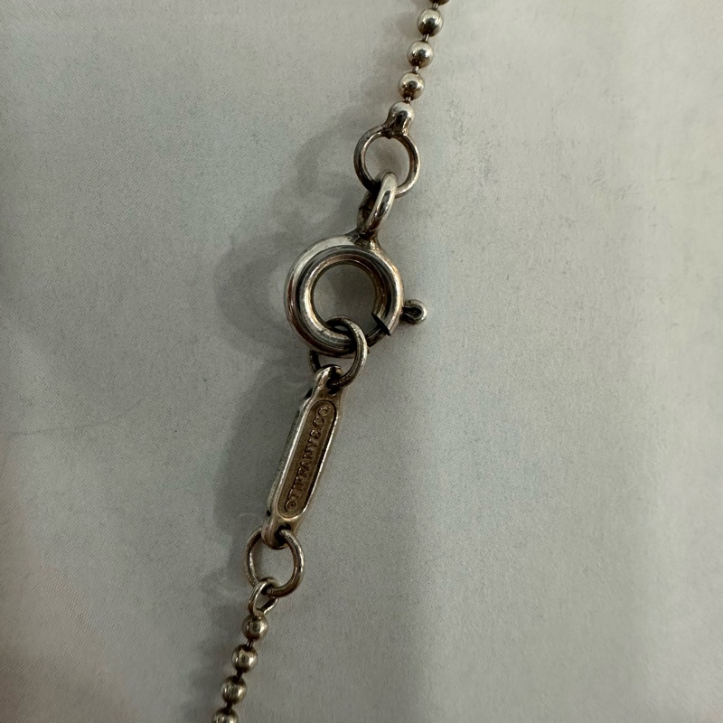 Tiffany & co 愛心鑰匙項鍊 925銀-8