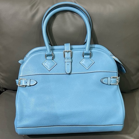 爱马仕Hermes Atlas 35牛仔蓝