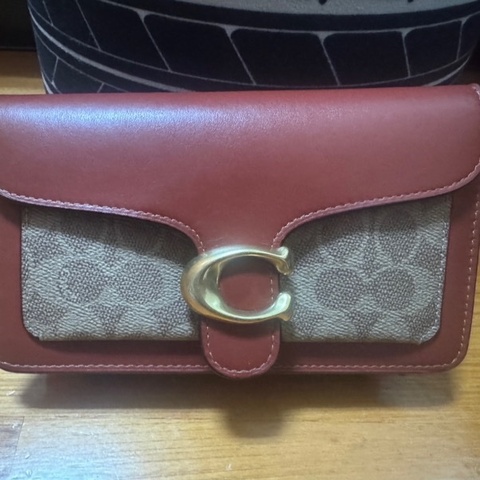 Coach女用單肩斜挎鏈條包 經典款