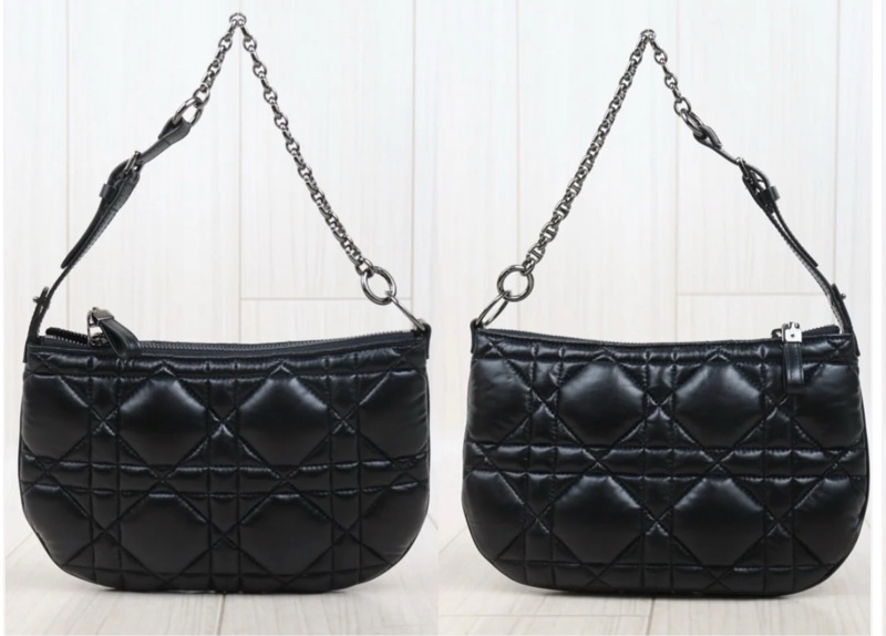 「JL精品代購」97新 Dior 麻將包 腋下包-3