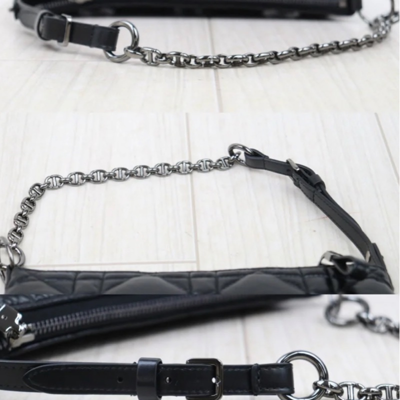 「JL精品代購」97新 Dior 麻將包 腋下包-6