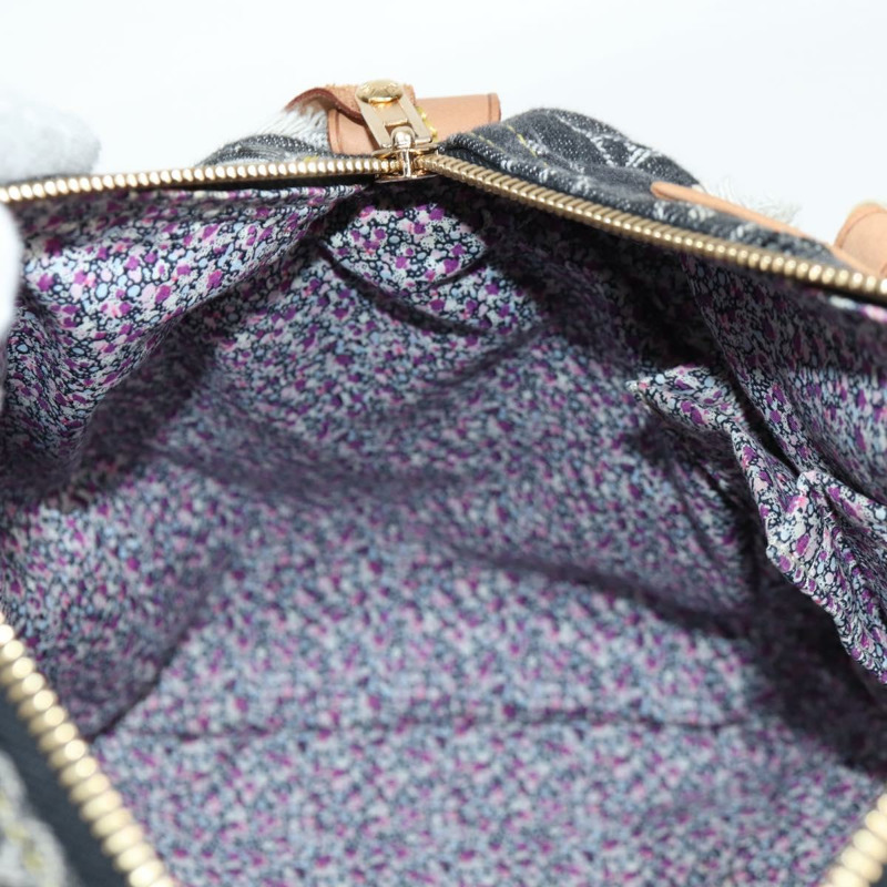 【日本直送】路易威登 Monogram Denim Patchwork Speedy 30 手袋 灰色 M95381 LV Auth ki5785M-24