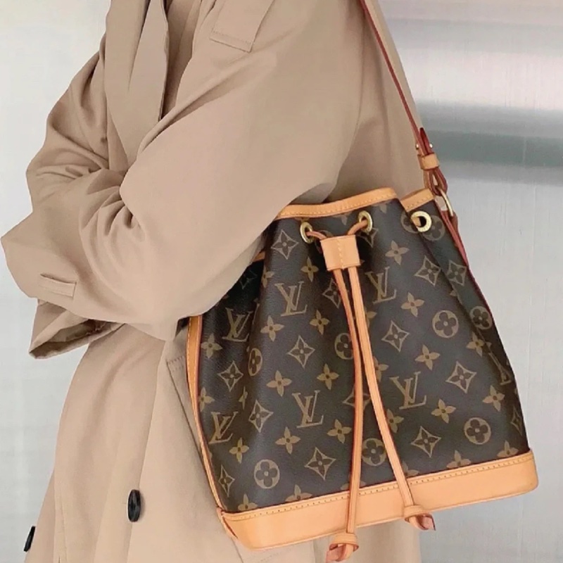 「JL精品代購」 9新 LV 老花 水桶包mm-1