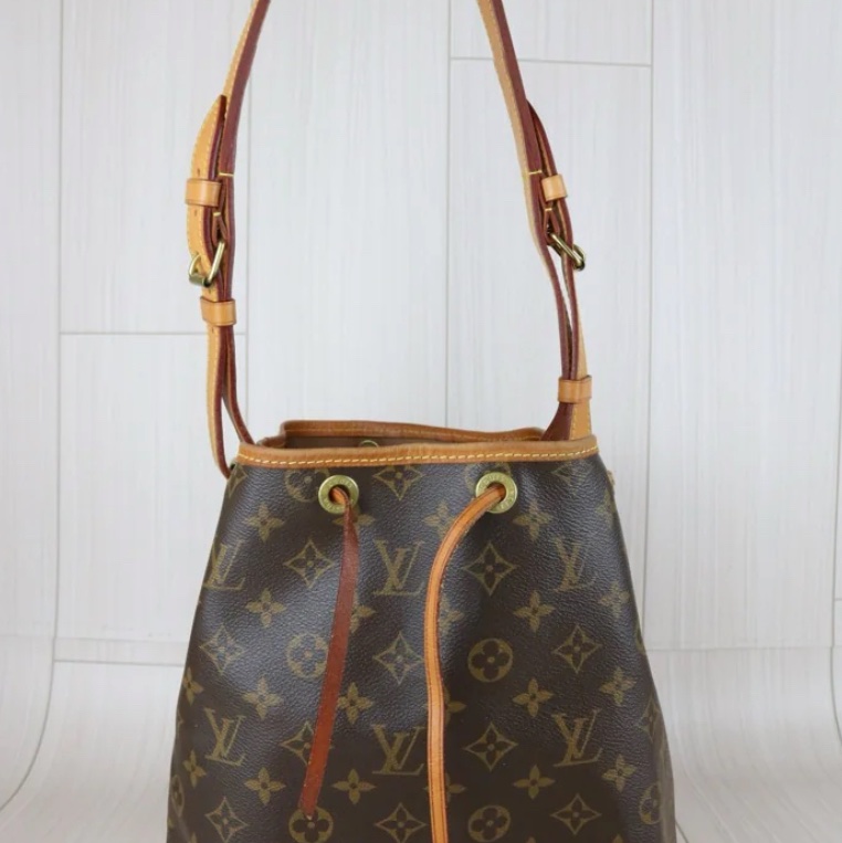 「JL精品代購」 9新 LV 老花 水桶包mm-2