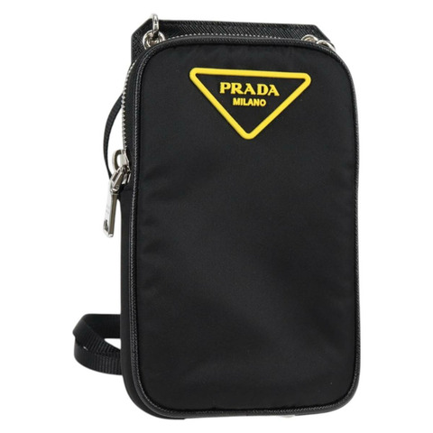 PRADA 單肩包 尼龍 黑色 正品 127896M