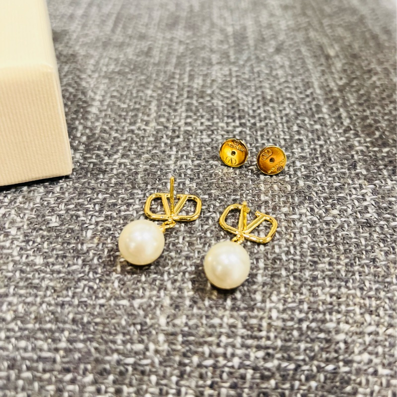 Valentino Garavani Vlogo 珍珠耳針環-20