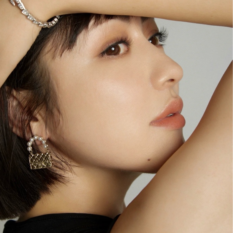 Chanel earring 爆款淡珍珠耳環-8