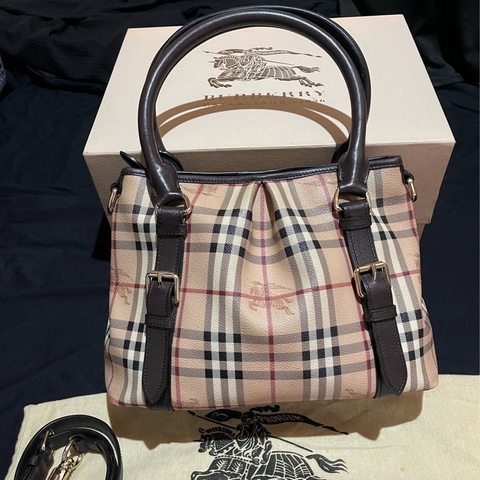 Berberry經典格紋手提肩背側背包