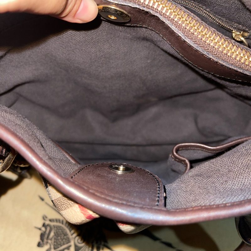 Berberry經典格紋手提肩背側背包-68