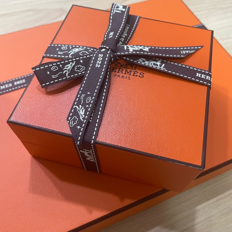 愛馬仕純銀豬鼻子手鐲-4