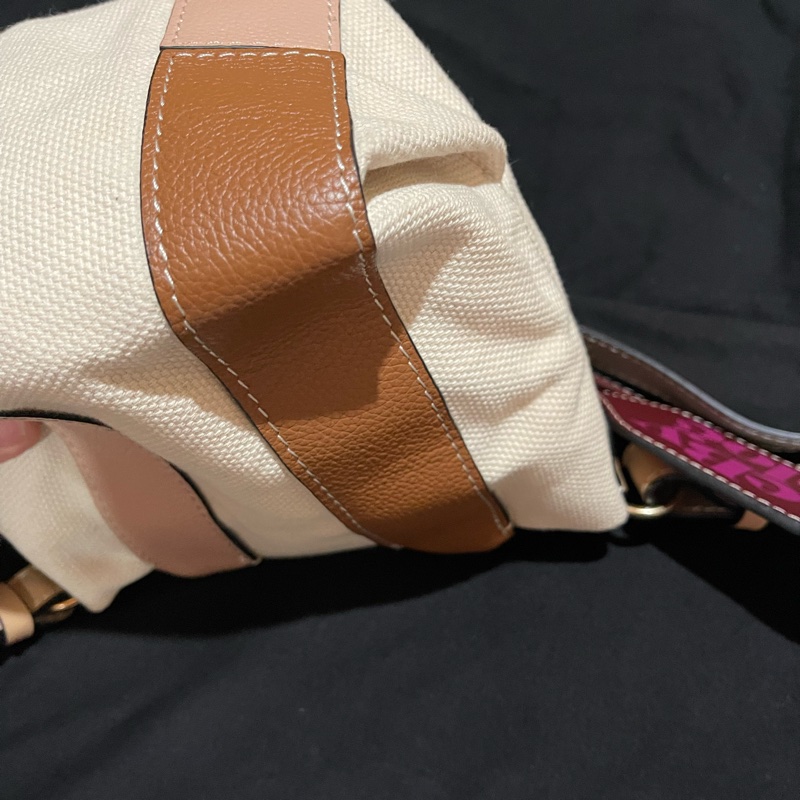 See By Chloe帆布拼接皮革手提側背包-32