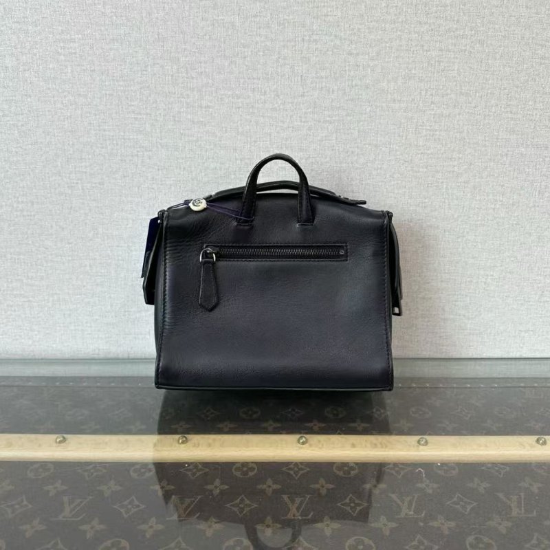 FENDI 郵差lui黑色全皮手提肩背包 21*16*8 98新配件塵袋-5