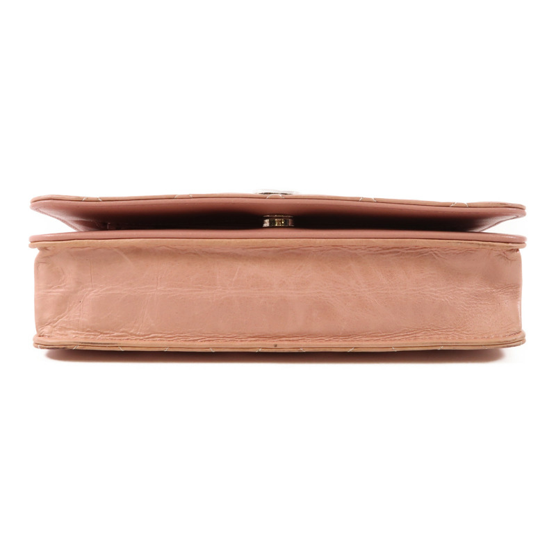 CHANEL 漆皮皮革/牛皮皮革WOC Wallet On Chain銀扣鏈帶肩背袋-3