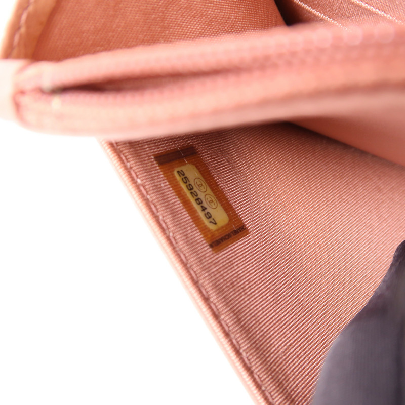 CHANEL 漆皮皮革/牛皮皮革WOC Wallet On Chain銀扣鏈帶肩背袋-7