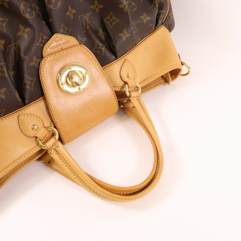 LOUIS VUITTON Monogram Boetie MM金扣手挽肩背兩用袋-4