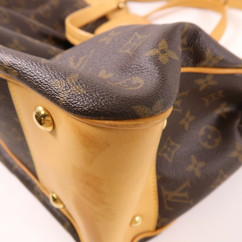 LOUIS VUITTON Monogram Boetie MM金扣手挽肩背兩用袋-11
