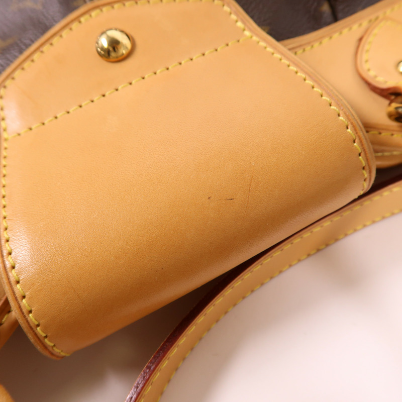 LOUIS VUITTON Monogram Boetie MM金扣手挽肩背兩用袋-16