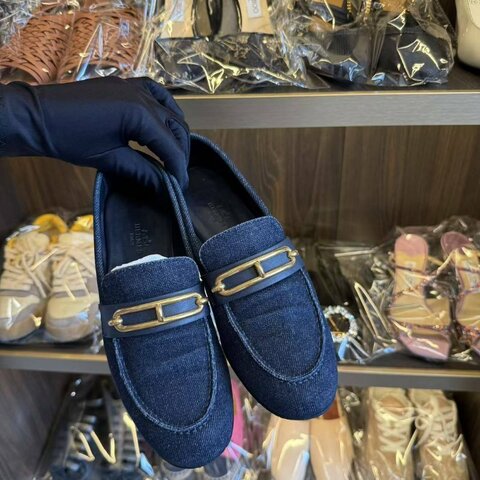 Hermes 樂福鞋 36.5號 很新