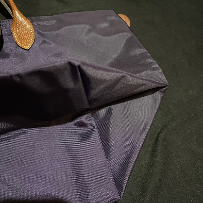 Long champ 紫色手提水餃包-13