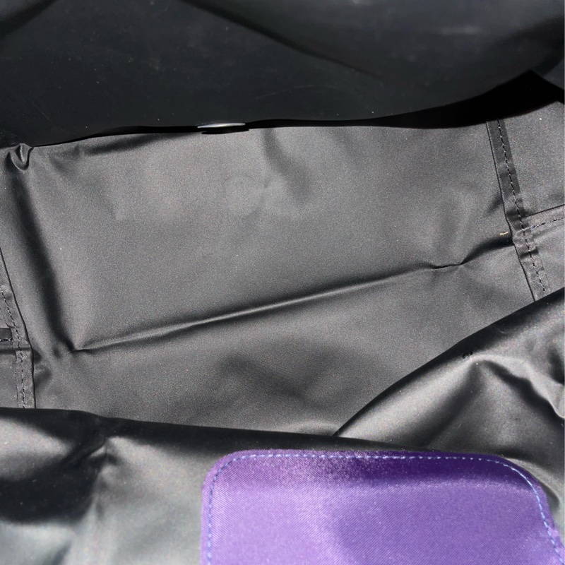 Long champ 紫色手提水餃包-15