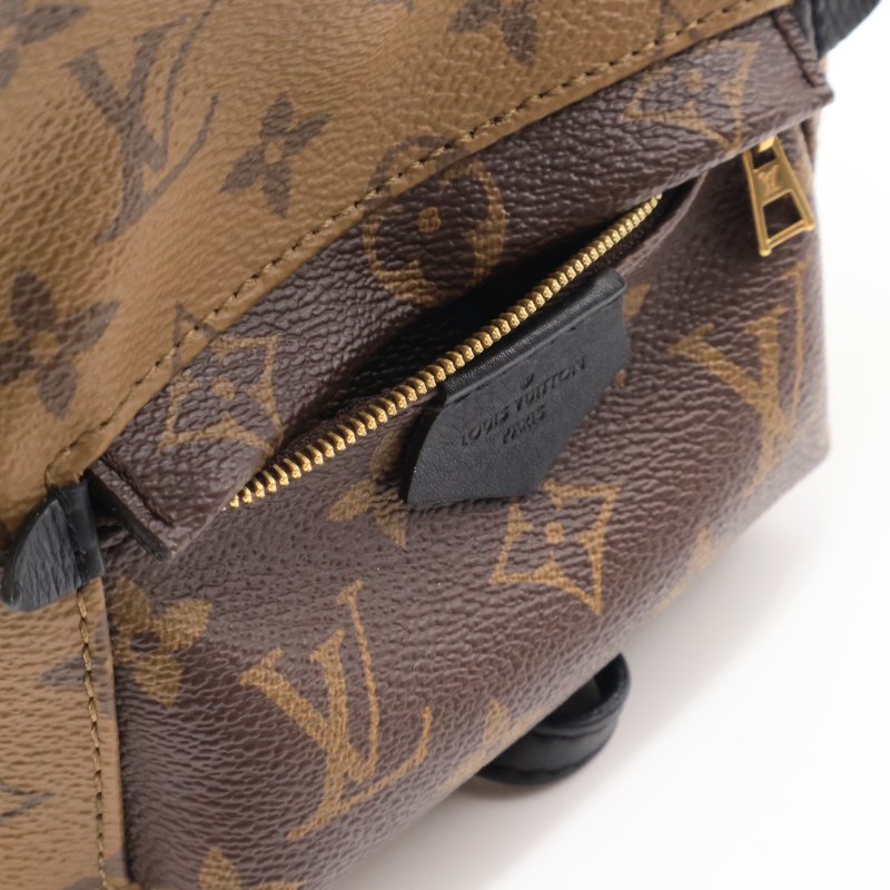 LOUIS VUITTON 拚色老花迷你後背包-3