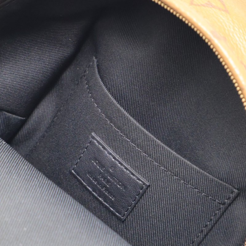 LOUIS VUITTON 拚色老花迷你後背包-11