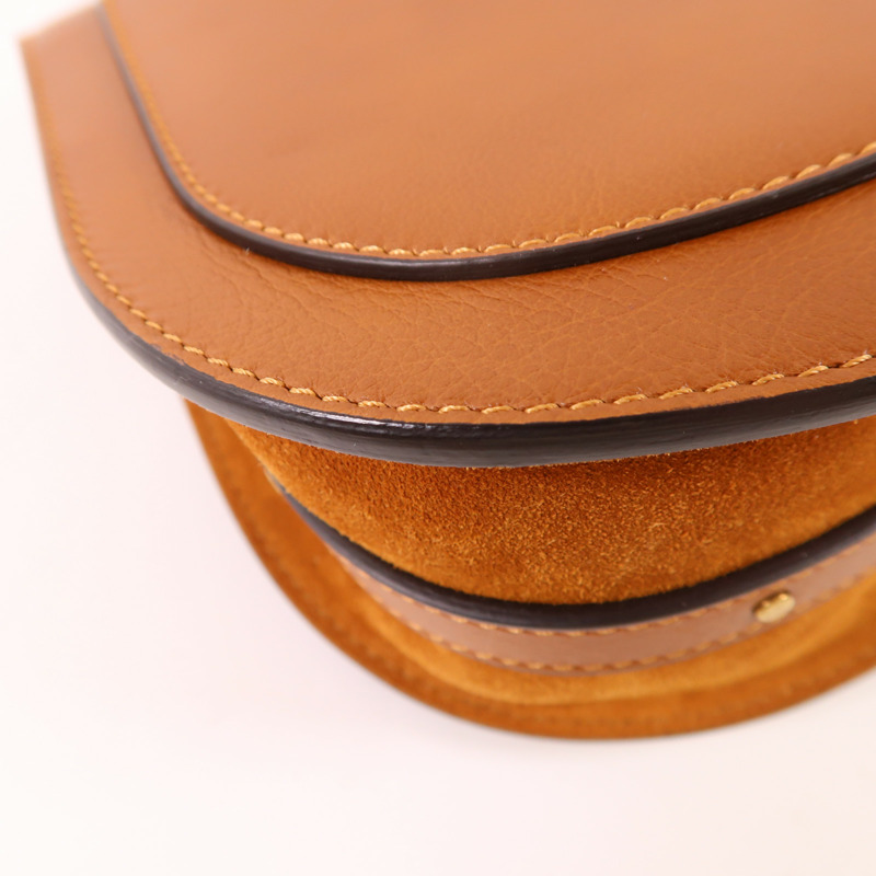 Chloe 牛皮皮革Nile Medium金扣手挽肩背兩用袋-14