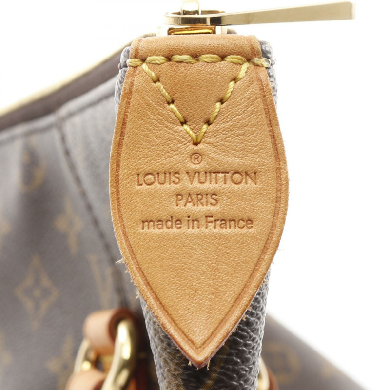 LOUIS VUITTON Totally MM 單肩托特包 M56689 Monogram 帆布 棕色 二手 LV-3