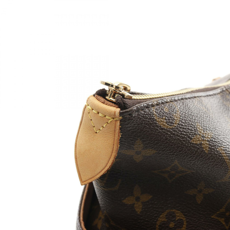 LOUIS VUITTON Totally MM 單肩托特包 M56689 Monogram 帆布 棕色 二手 LV-10