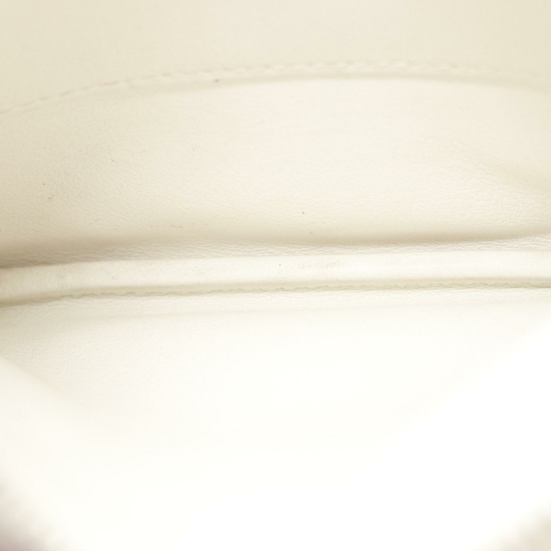 HERMES 手提包 BALADE EN BERLINE 小袋 Swift 皮革 白色粉紅色 二手 SHW D-5