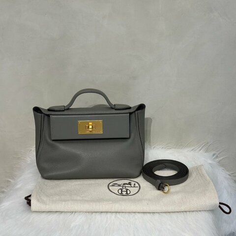 HERMES Mini 24/24 - 積雨雲灰金 Z