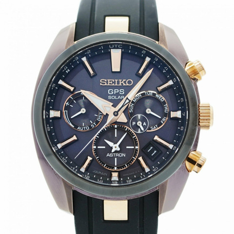 Seiko Astron 5X53-0AJ0 黑色錶盤男士手錶
