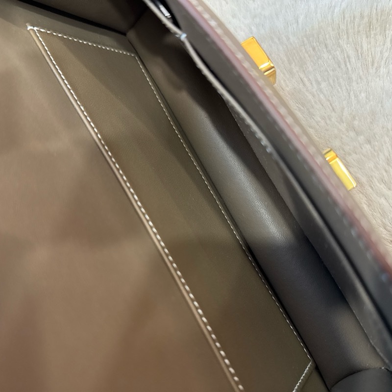 HERMES Constance elan 金棕玫瑰金epsom stamp W-4