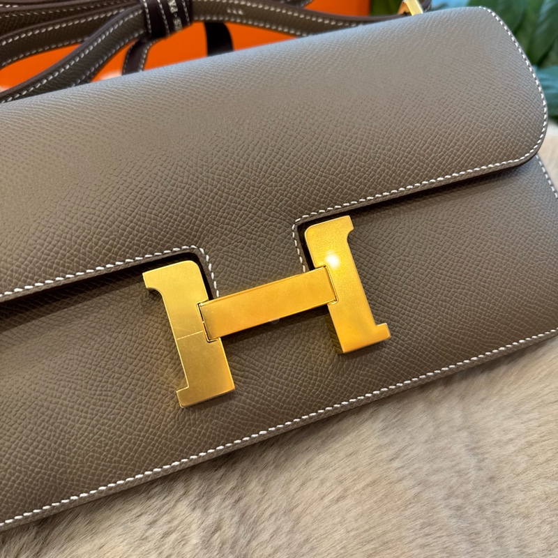 HERMES Constance elan 金棕玫瑰金epsom stamp W-10