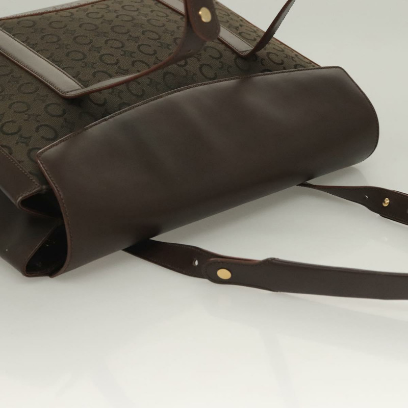 【日本直送】CELINE C Macadam 帆布手袋棕金色正品 SW992-5