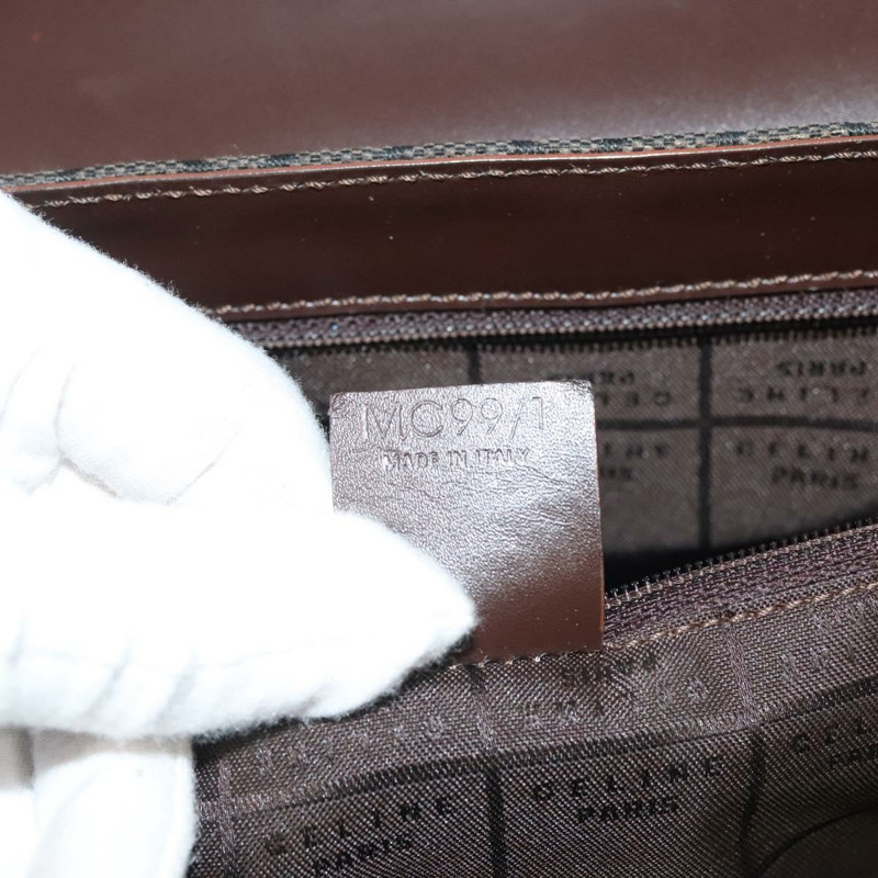 【日本直送】CELINE C Macadam 帆布手袋棕金色正品 SW992-11